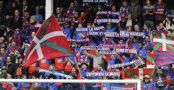 Eibar is a small Basque town of 27.000 people. Subsequent promotions from 2B, to 2A and then to LaLiga saw the team with the smallest budget playing in Spain's top flight and in turn creating a modern day Cinderella story.
