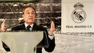 Florentino Pérez inicia su quinto mandato en el Real Madrid