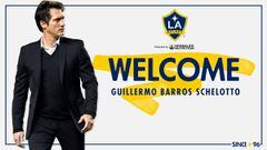 Gullermo Barros Schelotto, ex entrenador de Boca Juniors, fue anunciado este mi&eacute;rcoles como el nuevo entrenador de La Galaxy para la temporada 2019.