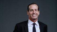 Brooklyn Nets head coach Kenny Atkinson poses for a portrait during media day at HSS Training Center.