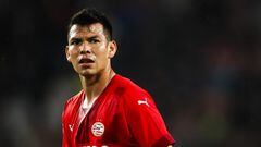 The Mexican was left out of PSV’s starting XI in the Champions League against Arsenal.
