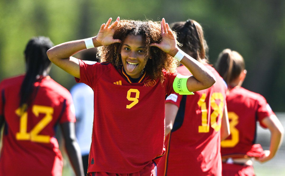 15/05/23  PARTIDO FUTBOL FEMENINO 
SELECCION ESPAÑOLA ESPAÑA 
VICKY LOPEZ ALEGRIA GOL 

FOTO ENVIADA AIMARA.GARTEIZGOXEASCOA.