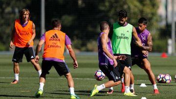 Cristiano se entrena aparte antes del debut liguero ante la Real