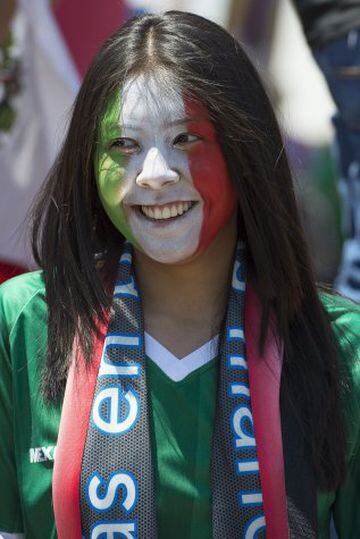 El color del triunfo de México ante Paraguay