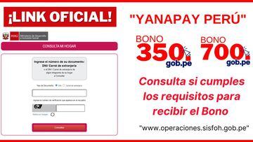 Bono Yanapay, 210 soles y Escolaridad | Link web y consultar cuenta DNI quién cobra hoy, 17 de enero