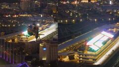 Las primeras imágenes desde el aire del circuito urbano del GP de Las Vegas