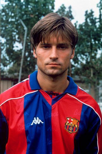 Este mediapunta ruso llegó al FC Barcelona procedente del Espanyol en 1994. Solo estuvo una temporada en el club catalán en la que jugó 12 partidos de Liga. En Champions marcó un gol contra el PSG que sirvió para empatar el partido, pero no para pasar la eliminatoria. Tras su paso por el FC Barcelona se fue a los Países Bajos.