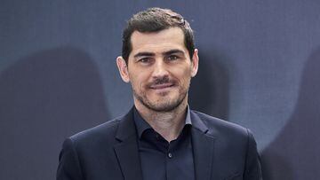 Iker Casillas, en la presentaci&oacute;n de la serie documental &#039;Colgar las alas&#039; (Movistar+).