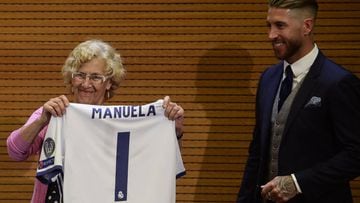 Manuela Carmena: "El Madrid es de leyenda. Ni nos lo creemos"