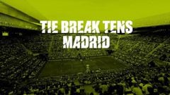 Cartel promocional del Tie Break Tens de Madrid.
