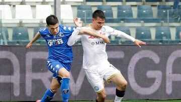 Hirving Lozano con destacada actuación en el Empoli vs Napoli