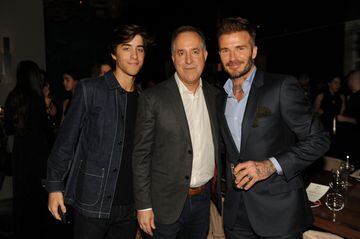 Michael Mas, Jorge Mas, & David Beckham