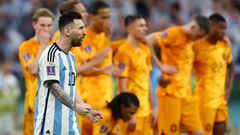 El delantero de Países Bajos rompió el silencio y se refirió a lo que ocurrió con Messi luego del partido en la Copa del Mundo.