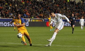Cristiano Ronaldo scored the sixth and last goal of the game.