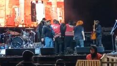 La pelea de Los Miserables y Molotov arriba del escenario en La Serena: “Borrachos” y “matones”