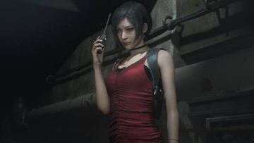 Ada Wong durante su sección jugable en Resident Evil 2 Remake.