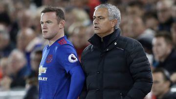 Rooney desaprobó la salida de Van Gaal y la llegada de Mourinho al United