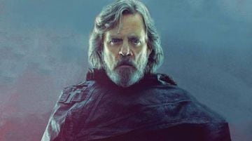 El nuevo aspecto de Luke Skywalker en Star Wars: Los últimos jedi.