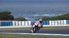 Danilo Petrucci of Italy and Octo Pramac Racing heads down a straight during the 2016 MotoGP Test Day at Phillip Island Grand Prix Circuit on February 18, 2016 in Phillip Island, Australia.