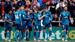La bbC regres&oacute; en Mestalla tras nueve meses y Cristiano marc&oacute; dos goles, pero Bale y Benzema fueron sustituidos...