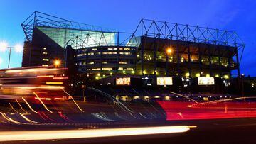 FILE PHOTO: NEWCASTLE UPON TYNE, ENGLAND - MARCH 04:  A general view of the traffic arriving at the stadium before the Barclays Premier League match between Newcastle United and Manchester United at St James&#039; Park on March 4, 2015 in Newcastle upon T