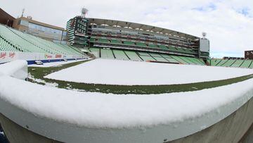 Los estadios de México que se han copado de nieve