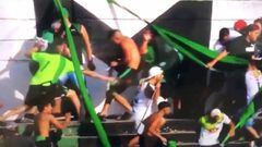 Knife attack during fan brawl in Argentina