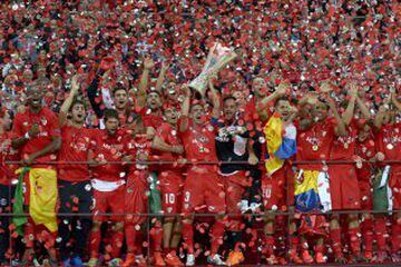 Sevilla se convirtió en Bicampeón de la Europa League, al vencer en la Final al Dnipro. El cuadro Andaluz hace una hegemonía en este certamen. 