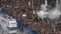 Real Madrid win LaLiga: celebration live from the Cibeles in the center of Madrid