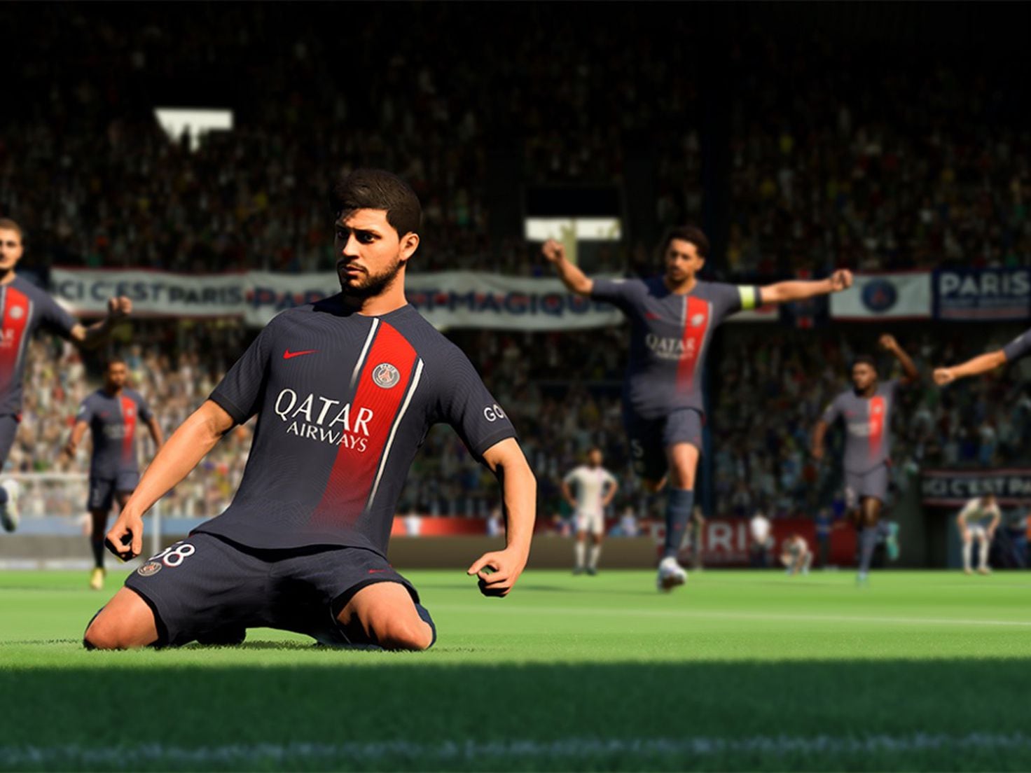 EA SPORTS FC 24 on Nintendo Switch takes a graphical leap forward