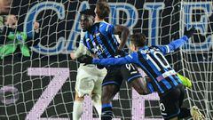 Duv&aacute;n Zapata anot&oacute; dos goles en el partido que Atalanta venci&oacute; 3-0 a Juventus por la Copa Italia.