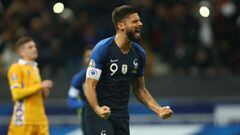Giroud sets sights on overtaking Platini's goal tally for France