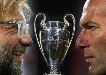 Jürgen Klopp and Zinedine Zidane go head to head tonight for Europe's premier club trophy.