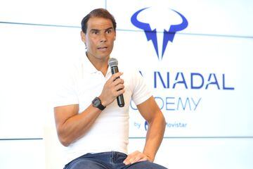Rafael Nadal, from his academy in Mallorca, announced that he would not be taking part in the 2023 French Open.