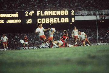 13 de noviembre de 1981: Cobreloa juega la final ida de Copa Libertadores, cayendo 2-1 ante Flamengo en el estadio Maracaná.