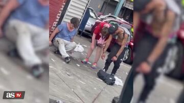 A drug called "Tranq" has hit the streets of Philadelphia particularly hard, and this video shows the terrifying effects it has on the body.