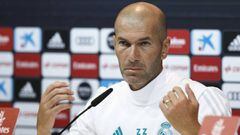Zidane: "Siempre cambiaré, no hay equipo A ni equipo B"