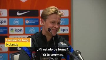 Las palabras de De Jong sobre su partido ante el Sevilla...