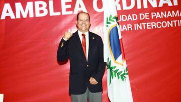 Manuel Arias, presidente de la Federaci&oacute;n de f&uacute;tbol de Panam&aacute;.