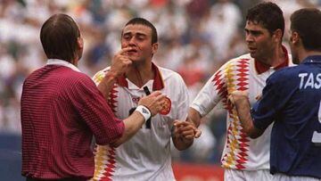 El codazo de Tassotti a Luis Enrique en el Mundial de 1994