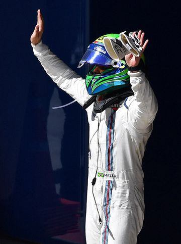 Despedida de Felipe Massa