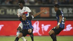 Murillo juega 45 minutos en la victoria del Inter sobre Lyon