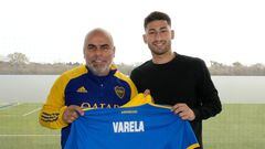 Varela renovó su contrato con Boca hasta 2026