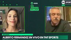 Alberto Fern&aacute;ndez, en una entrevista para TNT Sports, se moj&oacute; en los temas m&aacute;s variopintos de la actualidad futbol&iacute;stica y entr&oacute; en el gran debate nacional.