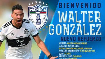 Los Tuzos dieron a conocer la llegada del delantero paraguayo Walter Gonz&aacute;lez proveniente del Olimpia como su nuevo refuerzo para el Torneo Clausura 2018.