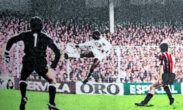 El 20-01-1980 el Athletic le endosó un 3-0 al Madrid (Dani, Carlos y Sarabia). Rastrojo, que debutaba en La Catedral, se encargó de marcar a Juanito y le secó. Incluso Boskov le elogió. Pese a ello el joven león no triunfó y sólo jugó siete partidos más con el Athletic.
