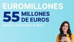 Euromillones: comprobar los resultados del sorteo de hoy, viernes 13 de octubre