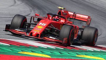 Charles Leclerc (Ferrari SF90). Austria, F1 2019. 