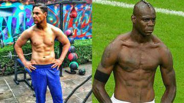 10 futbolistas que presumen músculo como Moisés Muñoz