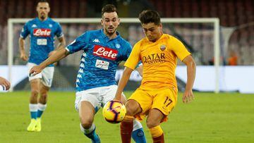 Napoli salv&oacute; un empate ante Roma en el final por la fecha 17 de la Serie A